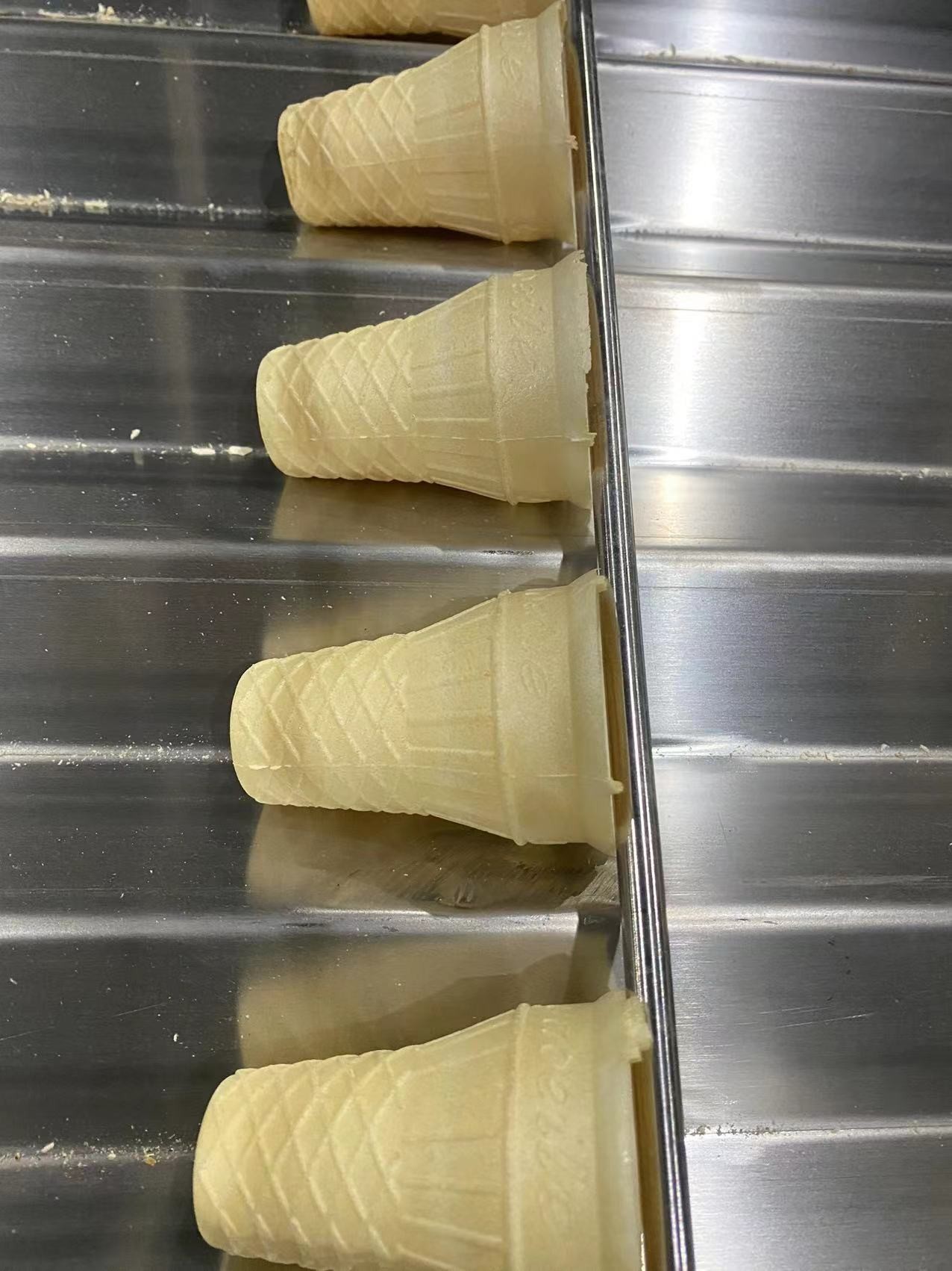 115mm 10kg/H Waffle Cone Making Machine Full Automatic