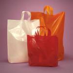 Colorful High-grade Plastic Shopping Bag Large Size Disposable Waterproof