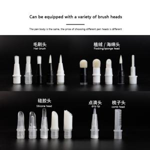Wholesale Oem Plastic Bottle Beard Grooming Tool Beard Balm Oil Package With Brush from china suppliers