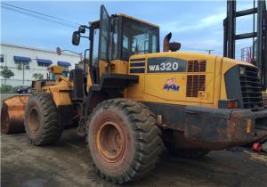 Wholesale Used Komatsu wheel loader WA320-5 Made in Japan Original colour No mechanical problem from china suppliers