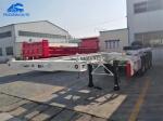 4 Axle Container Semi Trailer For West Africa Logistics Company