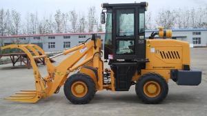 Wholesale wood grass grab forklift wheel loader china supplier from china suppliers
