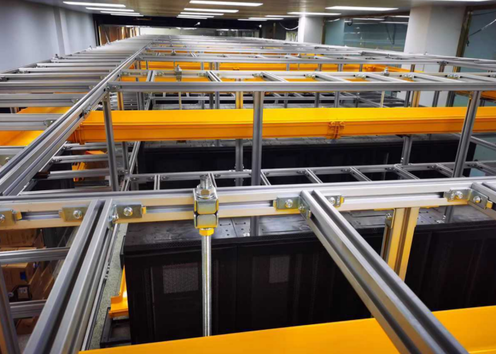 Zinc Coating 75mm Galvanized Steel Cable Tray Solid Bottom / Trough
