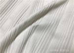 Knitting Compression Eco Friendly Fabric , Solid Colors Swimwear Material Fabric