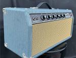 Custom Grand ′64 Princeton Reverb Tube Guitar Amp Head in Blue Color Fender Amp