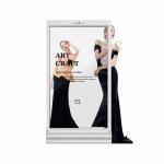 77 Inch Transparent Oled Display Panel 3840*2160 Resolution 600 Nits Oled
