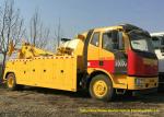 Heavy Duty 12 Ton Wrecker Tow Truck For Car Recovery In City Road , Suburb Way