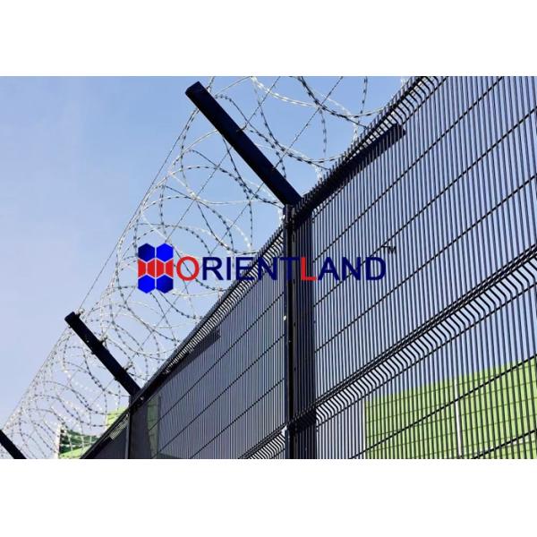 CBT-60 Intruder Deterrent For Perimeter Security Razor Wire / Concertina Barbed Wire