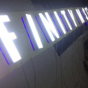 Wholesale Wall Mount 3-5mm Acrylic Storefront Sign Front Lit Channel Letters For Shops from china suppliers