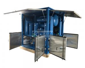 China with Closed Doors Transformer Substation Used Transformer Oil Purifier 9000LPH on sale