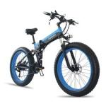 26"X4.0" Fat Tire Folding Electric Bike , K8 Fat Wheel Electric Bike KETELES