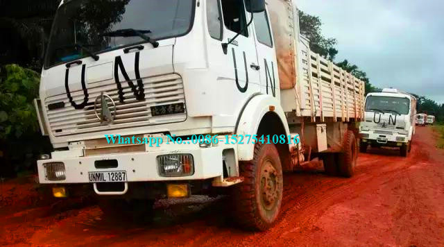 NG80B V3 2638 Heavy Duty Lorry Fence Truck 6x6 With FAST Gearbox North Benz Brand