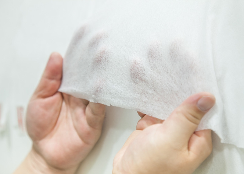 Eco Friendly 320cm 60g/M² Non Woven Spunlace Fabric