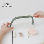 Transparent Waterproof Zipper TPU Holographic Cosmetic Bag