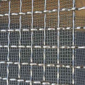 Wholesale 0.8mm 65Mn Mining Vibrating Stainless Steel Crimped Wire Mesh High Manganese from china suppliers