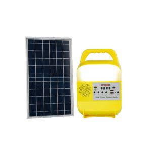 Wholesale 9W 6000mah Portable Solar Camping Light With Bluetooth Radio from china suppliers