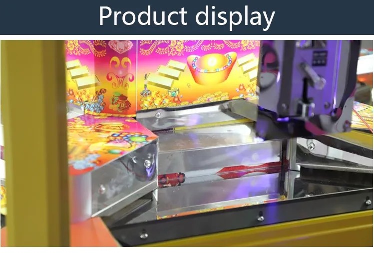 6 Player Mini Coin Pusher Arcade Game Machine Wheel Fortune Bonus