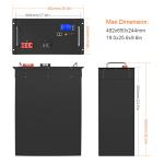 Bms 100ah 48 Volt Lifepo4 Battery Pack 48v 200ah Lithium Ion Solar Battery