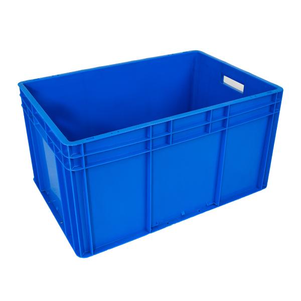 NO Foldable Design Turnover Box for Mobile Food Logistics and Industrial Storage