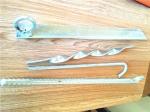 8 Stakes Size Grounding And Earthing Products / Ground Metal Tent Pegs