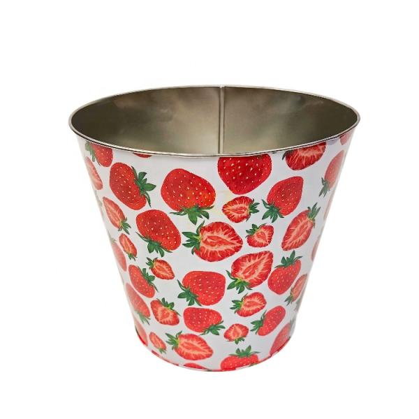 DADI 32oz 64oz 85oz Metal Popcorn Bucket Custom Popcorn Tin OEM/ODM