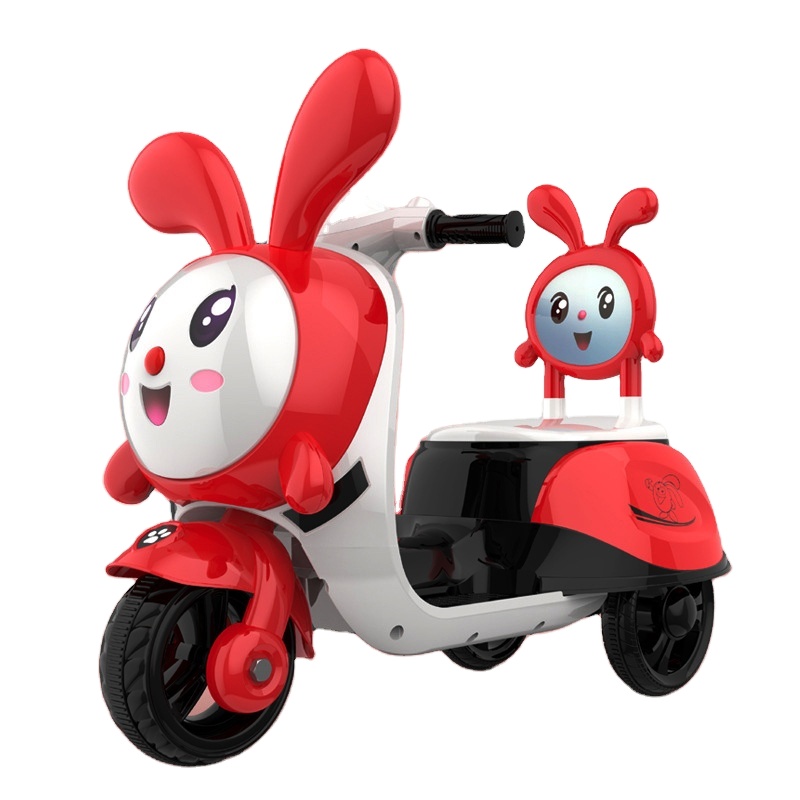 Classic Mini 6v Ride on Motorcycle Toys Car for Children Colorful Flash Music and Sale