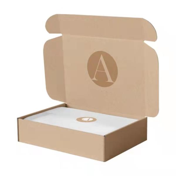 Colorful Foldable Paper Pre Printed Mailer Boxes Cardboard Corrugated Mailer Boxes For Dress