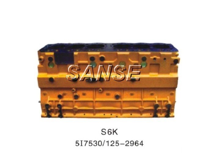 S6K Engine Cylinder Block 125-2964 / 517530 For E320B Caterpillar Excavators
