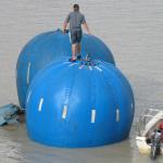 Heavy Duty Air Lifting Bags With Pvc Coated For Underwater Salvage