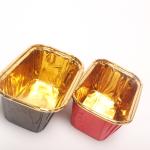 Fluted Sides Aluminum Foil Baking Cups , Baking Mini Aluminum Cupcake Liners