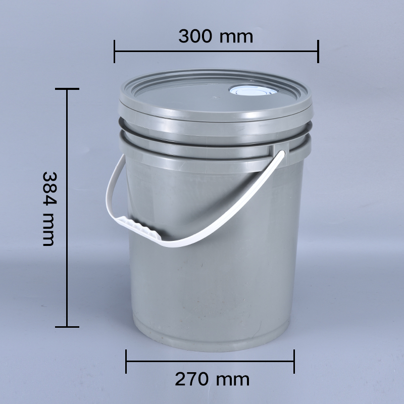 Personalized Logo Printing PP 20l Plastic Oil Bucket for Grade Food Grade Container