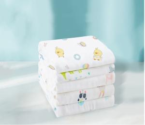 Wholesale Grade A Multilayer Crepe Cotton Gauze Fabrics Saliva Towel For Babies from china suppliers