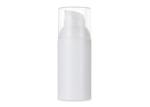 Round 75ml PP Airless Cosmetic Bottles Silk Screen Printing