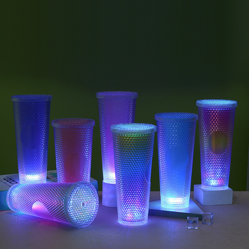 Collections Tumbler With Lid And Straw Insulated Double-Wall Acrylic Cup
