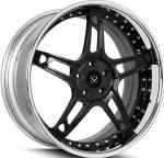 Polished Lip Gloss Black Disc BMW Forged Wheels Alloy Rims 2PC For 21X11.5 And