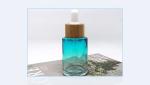 Clear Cosmetic Serum Bottles 50ml Empty Skincare Containers With Silver Dropper