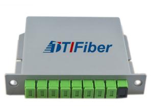 Wholesale 1x8 1x16 PLC Fiber Optic Splitter Box , FC / SC / LC / ST , PC / UPC / APC from china suppliers
