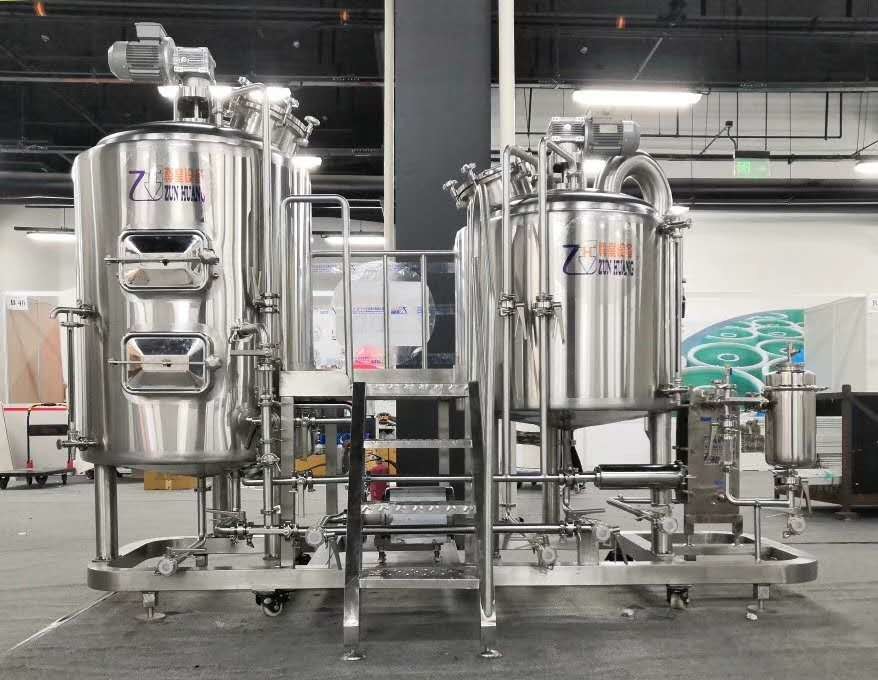 Steam Heating 300L Craft Beer Equipment With Touch Screen