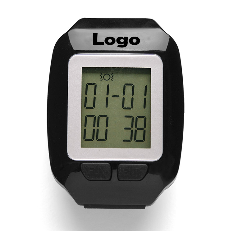 cinema wireless service call button on auditorim and wrist watch pager for waiter or waitress