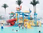 Summer Outdoor Aqua Park Games FiberglassWater Park Attractions for Theme Park