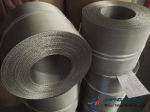 Wholesale 70X340mesh, 35um Aperture, Plain Dutch Weave, 40&quot; &amp; 48&quot; &amp; 60&quot; Width from china suppliers