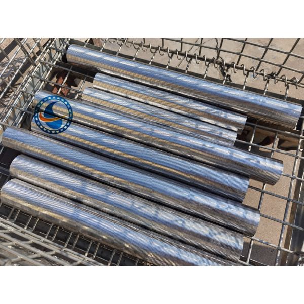 60um Slot Od 75mm Wedge Wire Screen Pipe Pure Circle