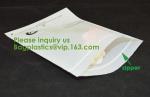 100% Biodegradable Shipping Bags, Zipper Compostable Zip Bag, PLA Corn Starch,