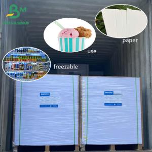 Wholesale 275g 300g Ployboard Frozen Paper For Cold Drink Ice Cream Cup Bowl Food Packge Box from china suppliers