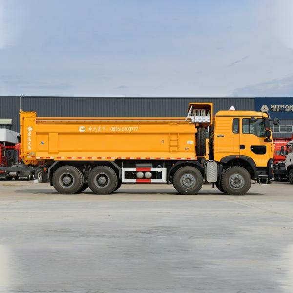 Howo 30ton 440hp 8x4 12 Wheeler Used Dump Truck with Gross Vehicle Weight 20-25T
