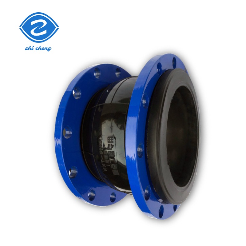 Large Size Vulcanized 10" Flanged Rubber Expansion Joint Supplier For Pumps Valves