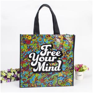 Wholesale 80GSM Full Color Printed Pp Shopping Non Woven Laminated Bag from china suppliers