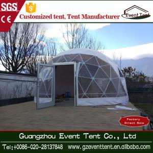 Wholesale Outside Beach Luxury Camping Tent with hot dip galvanize steel pipe from china suppliers