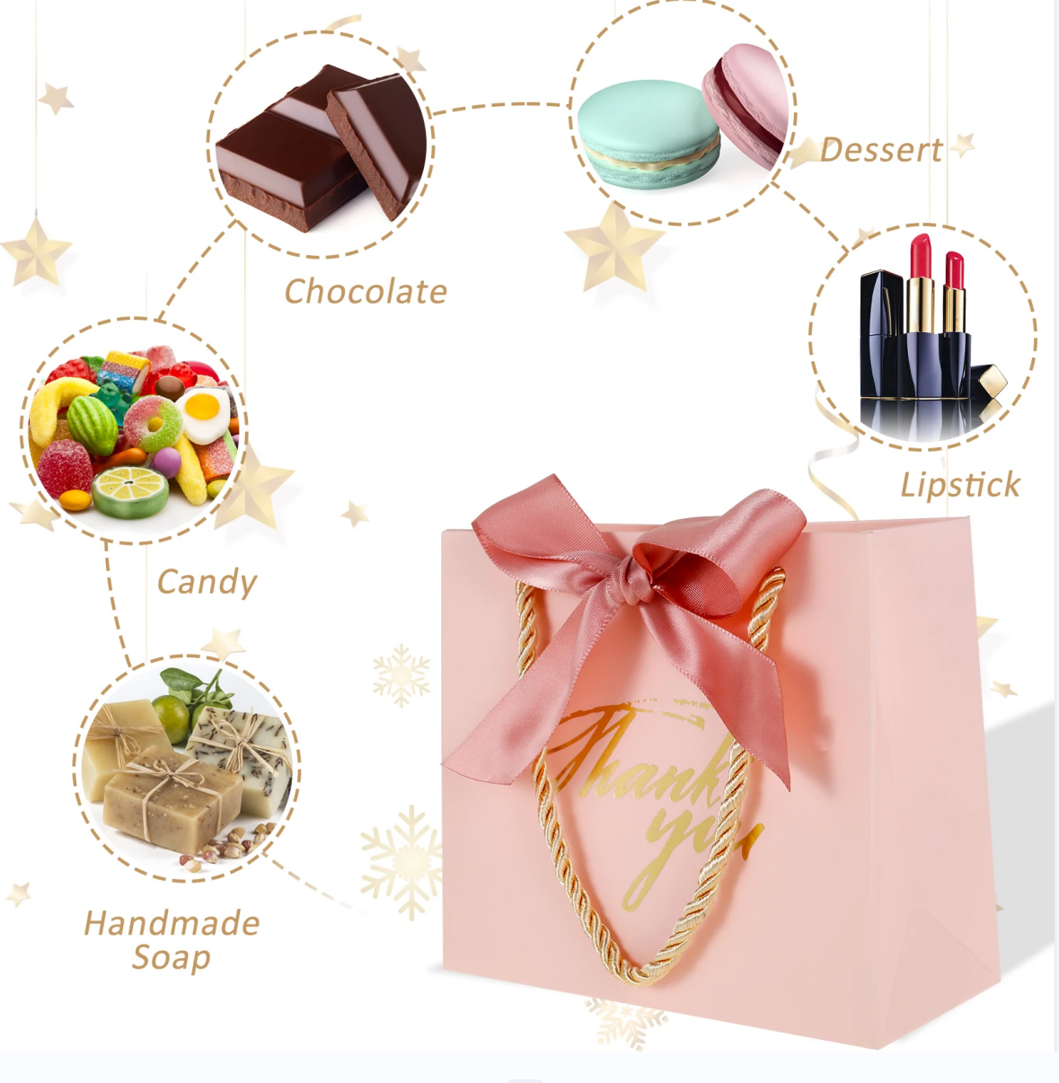 Rigid Boxes Custom Logo Clothing Packaging Deluxe Paper Bags with Handles