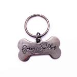 Badge Style Metal Dog Tags , Custom Stainless Steel Dog Tags For Gift